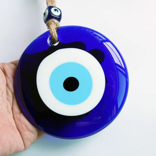 Devil'S Eye Turkish Blue Eye Jewelry Glass Pendant Home Office Wall Decoration Evileyes