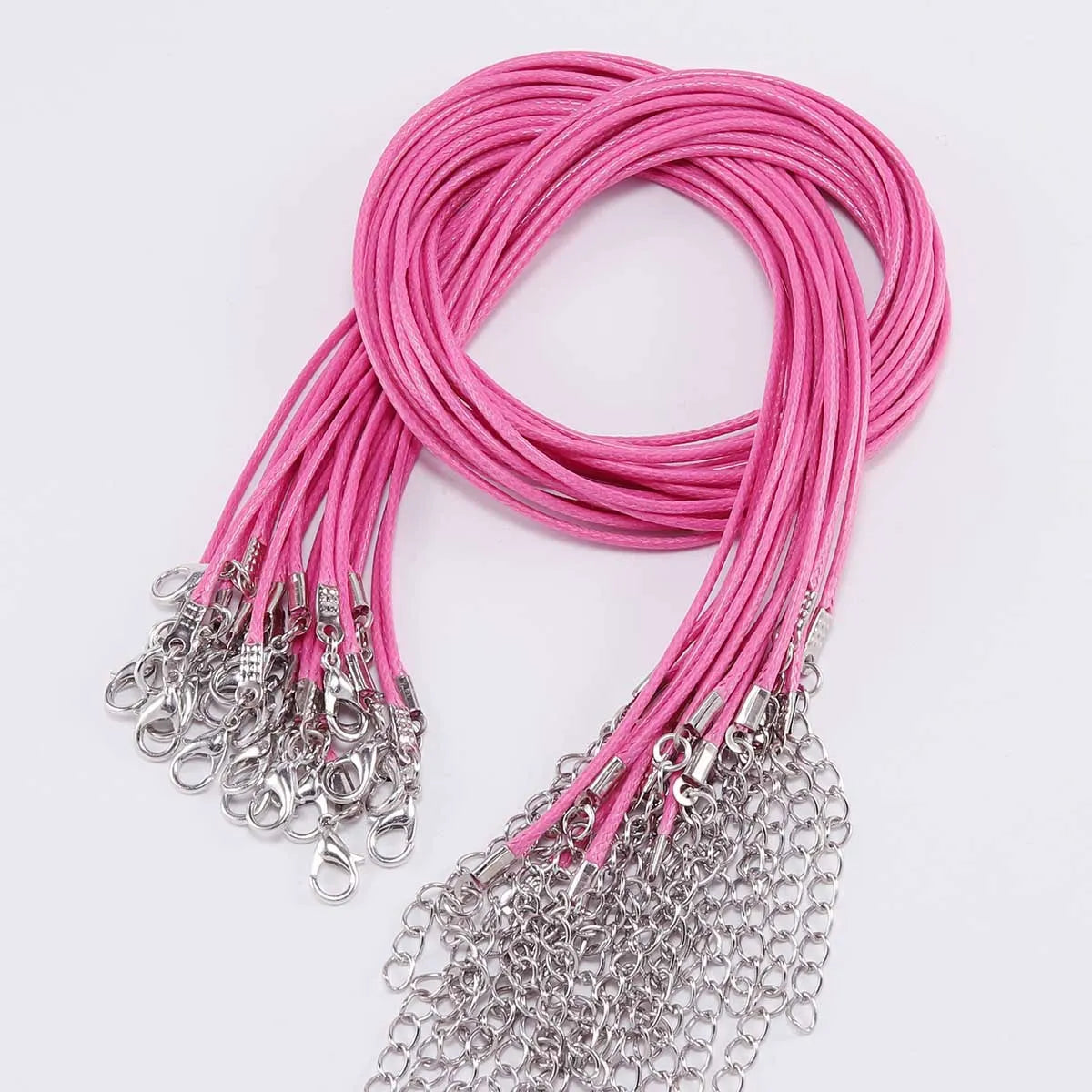 Diy Jewelry Accessories 1.5mm Korean Wax Line Necklace Rope Pendant Pendant Woven Jewelry Necklace Rope  New