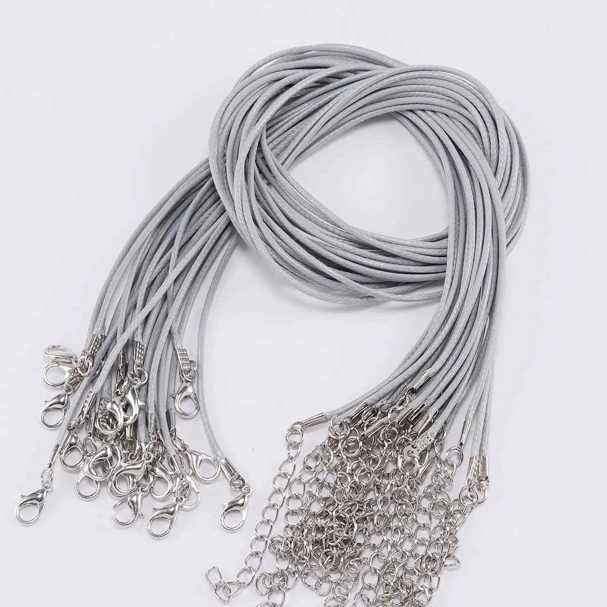 Diy Jewelry Accessories 1.5mm Korean Wax Line Necklace Rope Pendant Pendant Woven Jewelry Necklace Rope  New