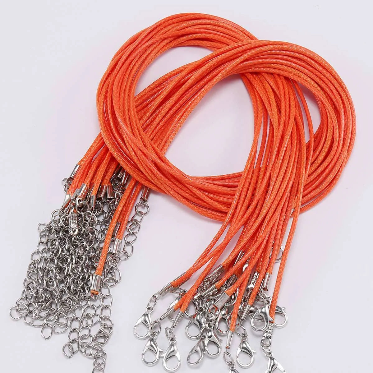 Diy Jewelry Accessories 1.5mm Korean Wax Line Necklace Rope Pendant Pendant Woven Jewelry Necklace Rope  New