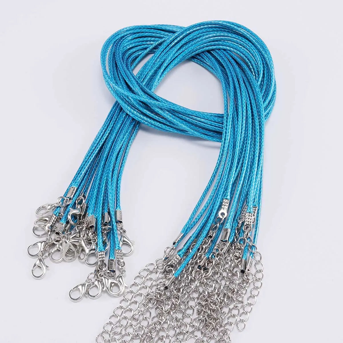 Diy Jewelry Accessories 1.5mm Korean Wax Line Necklace Rope Pendant Pendant Woven Jewelry Necklace Rope  New