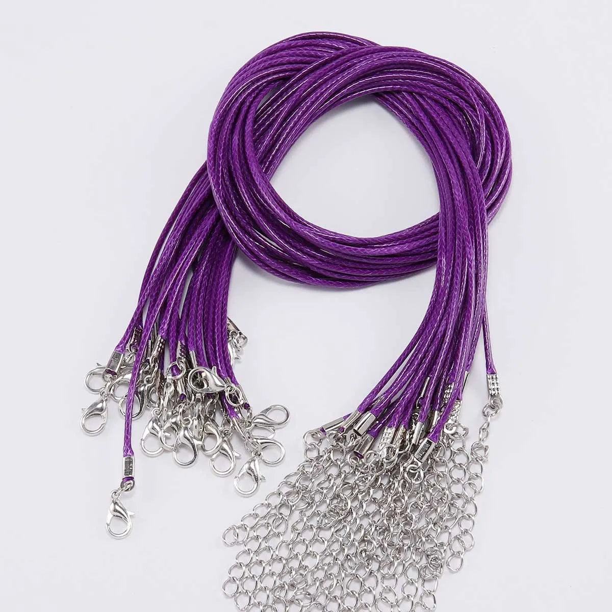 Diy Jewelry Accessories 1.5mm Korean Wax Line Necklace Rope Pendant Pendant Woven Jewelry Necklace Rope  New