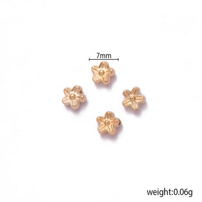 Diy Jewelry Accessories Ccb Plum Blossom Piece Spacer Bead Jewelry Accessories Wholesale