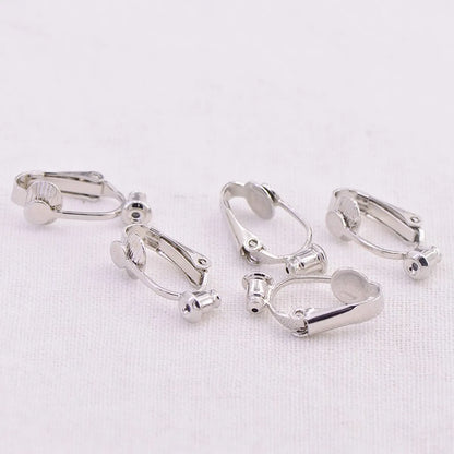 Diy Jewelry Accessories Ear Studs Ear Clip Converter Adjustable Elastic Ear Clip For Women Without Piercing