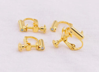 Diy Jewelry Accessories Ear Studs Ear Clip Converter Adjustable Elastic Ear Clip For Women Without Piercing