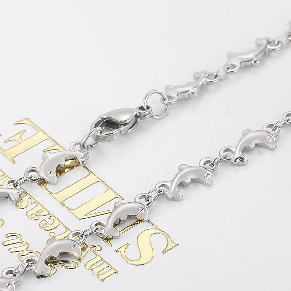 Dolphin Stainless Steel Chain Necklace