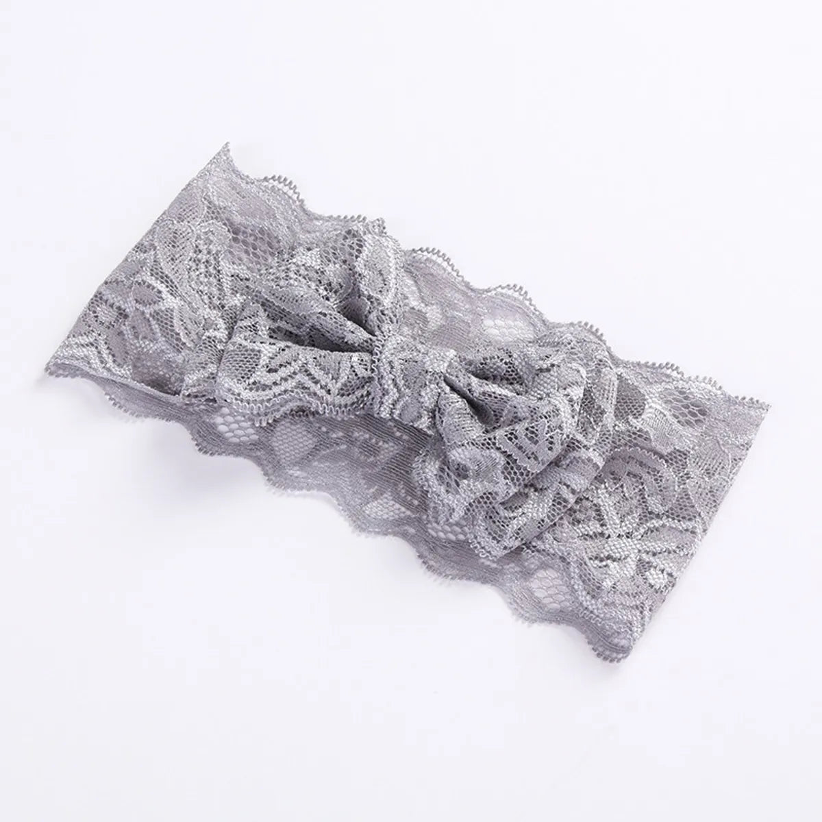 Double Lace Bow Baby Hairband Headband Girls Simple Hair Accessories