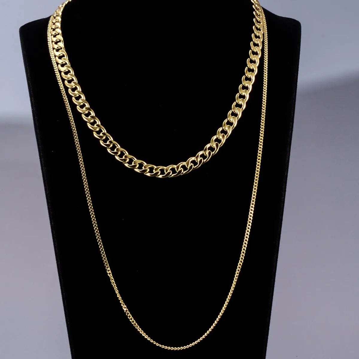 Double-layer Gold Plated Necklace