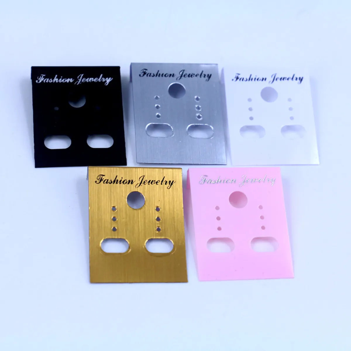 E1471 Plastic Jewelry Cardboard DIY Jewelry Accessories Single Pair Of Packaging Card With English Printing 1000 Sheets