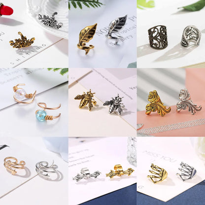 Wholesale Jewelry Retro Geometric Artificial Gemstones Plating Earrings