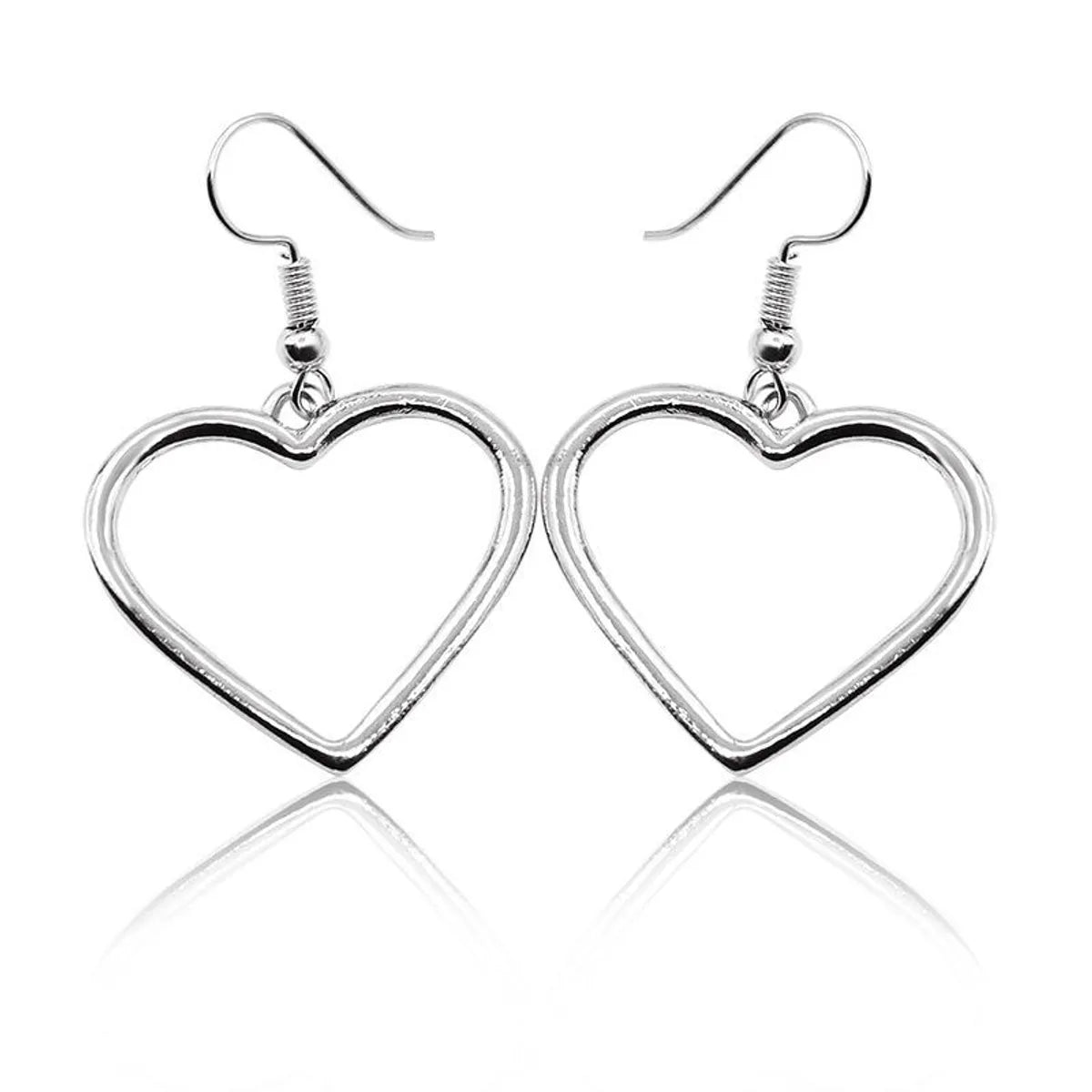 Ear Jewelry Hollow Love Earrings Ladies Earrings Wholesale