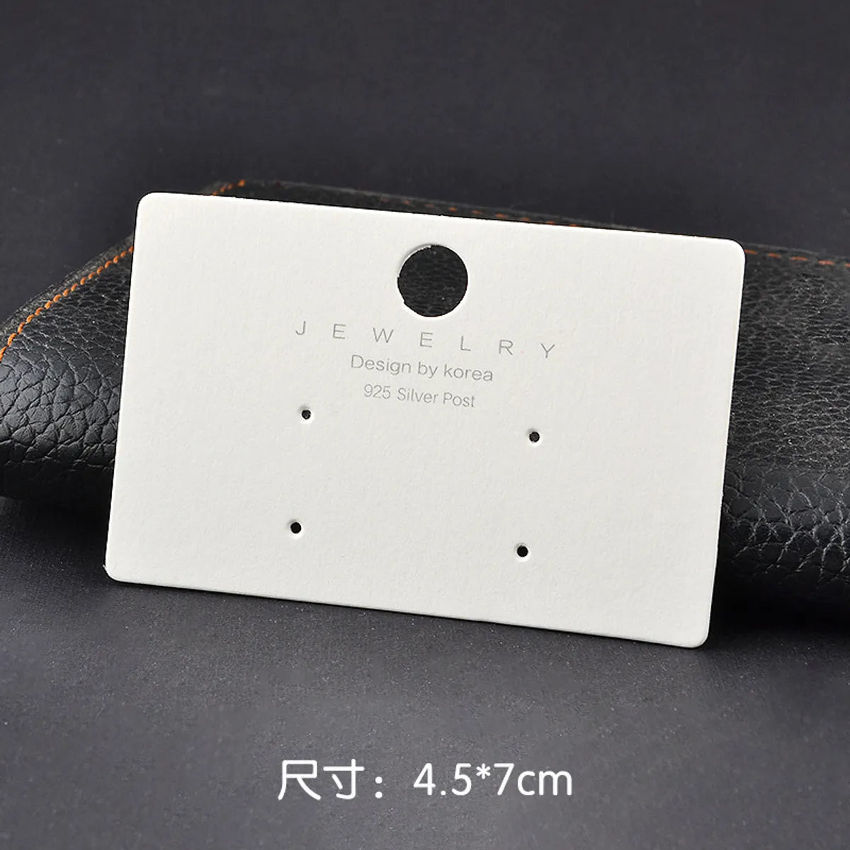 Earring Card Paper New Jewelry Packaging Pvc Card Wholesale