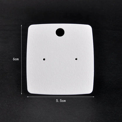 Earring Card Paper New Jewelry Packaging Pvc Card Wholesale