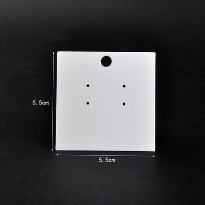 Earring Card Paper New Jewelry Packaging Pvc Card Wholesale