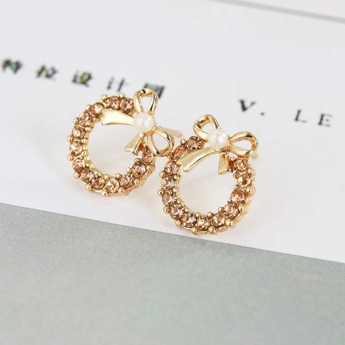 Animal Metal Earrings Ear Studs