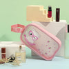 Elegant Animal Pvc Pu Leather Square Makeup Bags