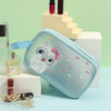 Elegant Animal Pvc Pu Leather Square Makeup Bags