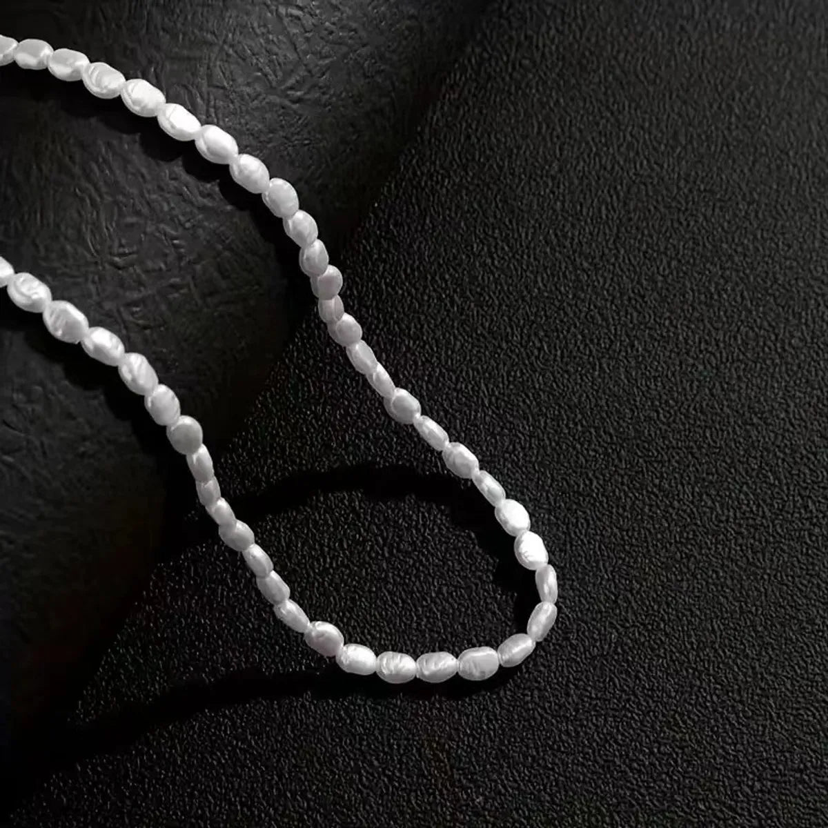 Elegant Baroque Style Geometric Imitation Pearl Wholesale Necklace