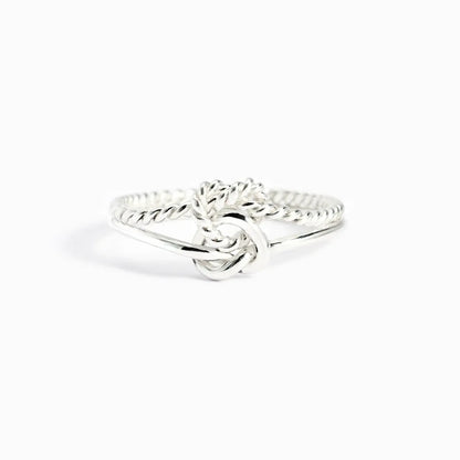 Elegant Basic Geometric Sterling Silver Plating Rings