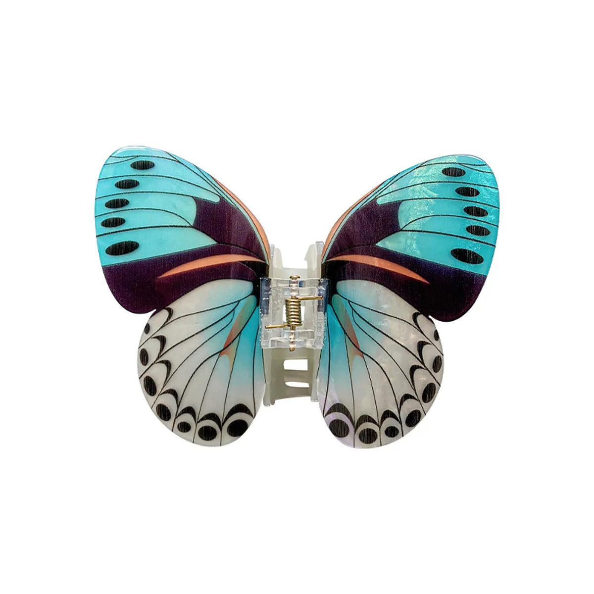 Elegant Basic Lady Butterfly Arylic Hair Claws