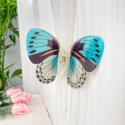 Elegant Basic Lady Butterfly Arylic Hair Claws