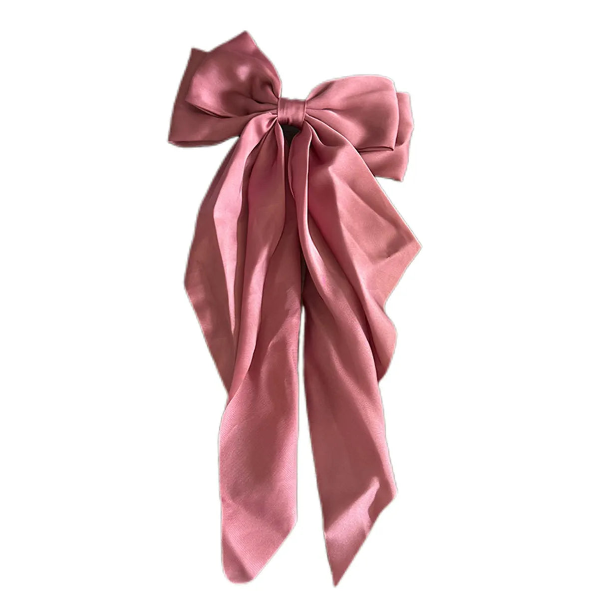 Women'S Elegant Bow Knot Satin Hair Clip