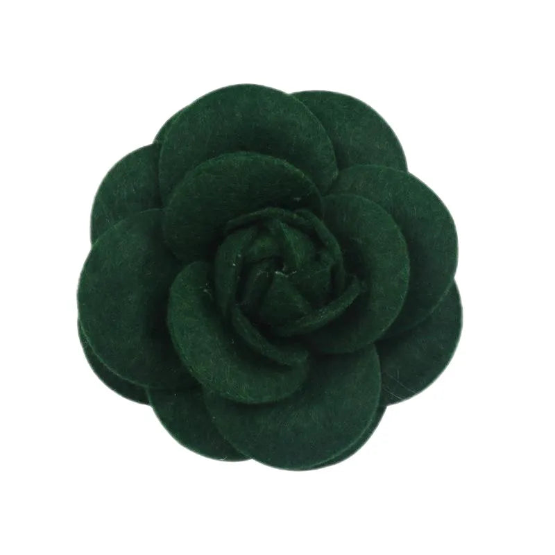 Elegant Camellia Imitation Pearl Unisex Brooches