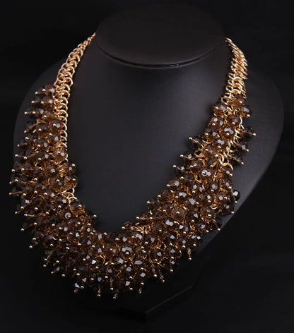 Elegant Classical Water Droplets Alloy Women'S Necklace