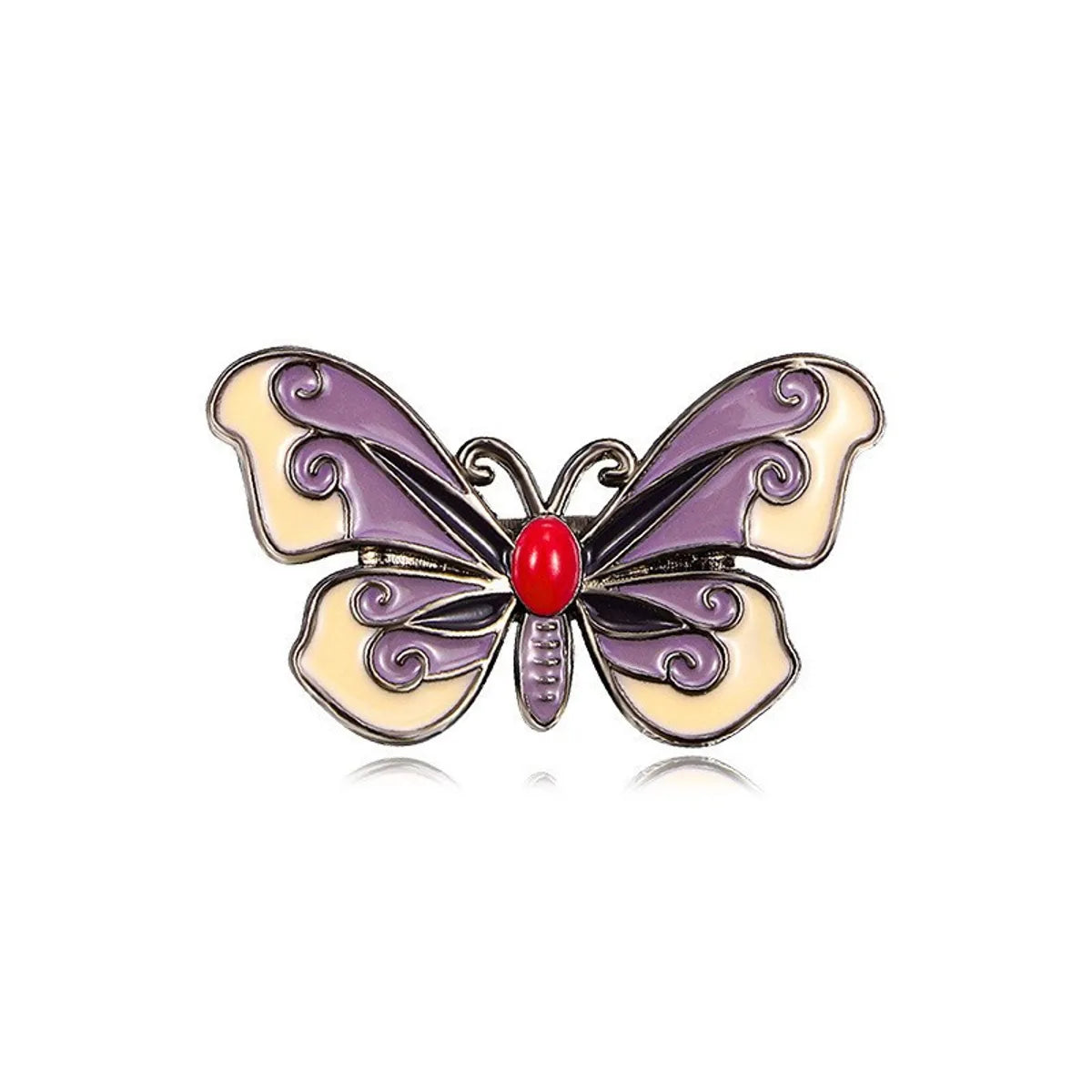 Elegant Cute Butterfly Alloy Women'S Brooches