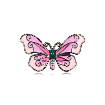 Elegant Cute Butterfly Alloy Women'S Brooches