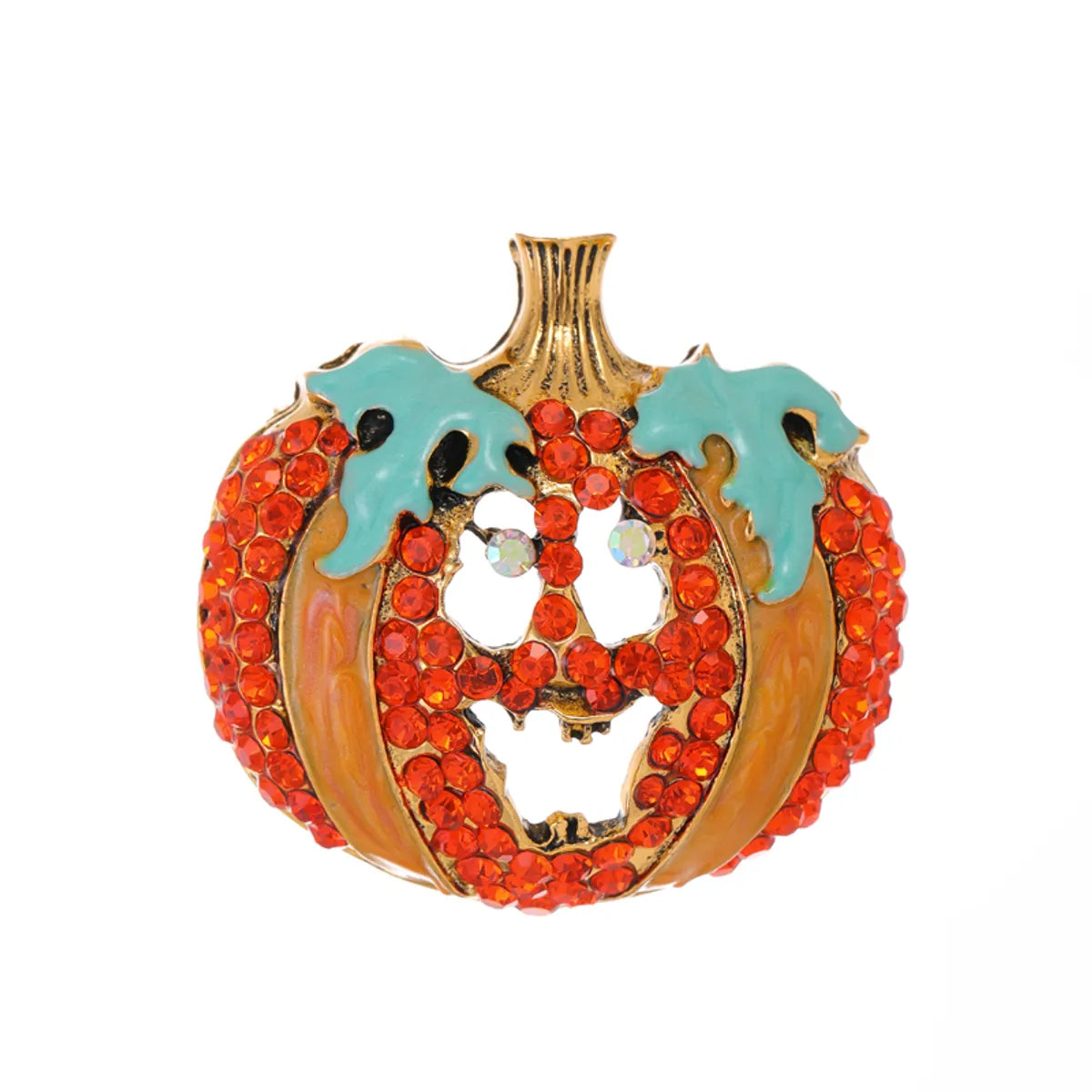 Elegant Cute Ice Cream Pumpkin Witches Knot Alloy Women'S Brooches