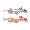 Elegant Cute Sweet Heart Shape Alloy Hair Clip