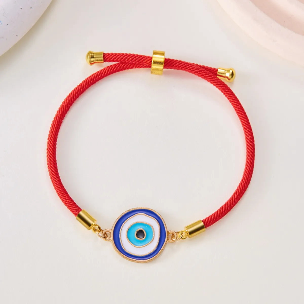 Elegant Devil'S Eye Palm Infinity Alloy Wholesale Bracelets