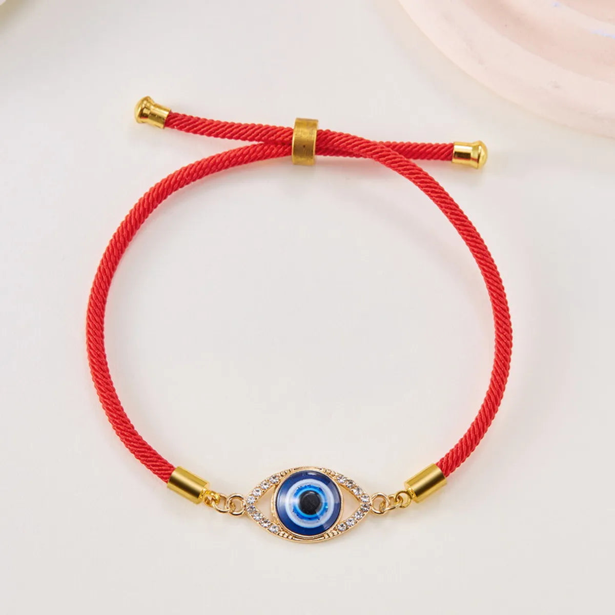 Elegant Devil'S Eye Palm Infinity Alloy Wholesale Bracelets