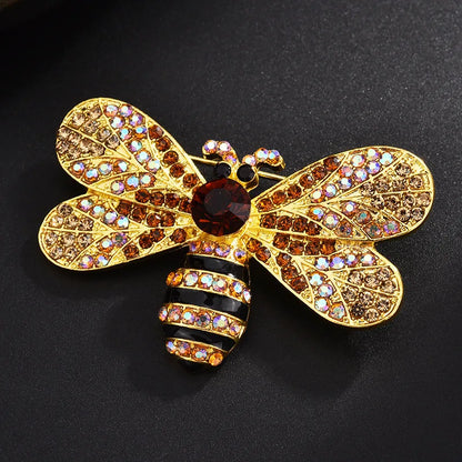 Elegant Flower Alloy Zircon Women'S Brooches