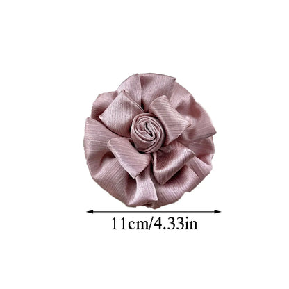 Elegant Flower Cloth Women'S Brooches