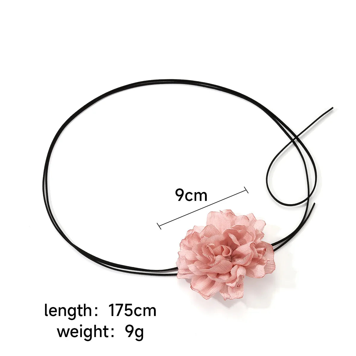 Elegant Flower Cloth Women's Choker