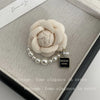 Elegant Flower Imitation Pearl Plating Women'S Brooches