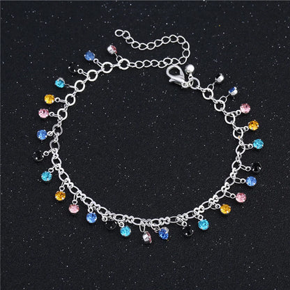 Elegant Geometric Alloy Pearl Plating Bracelets Necklace