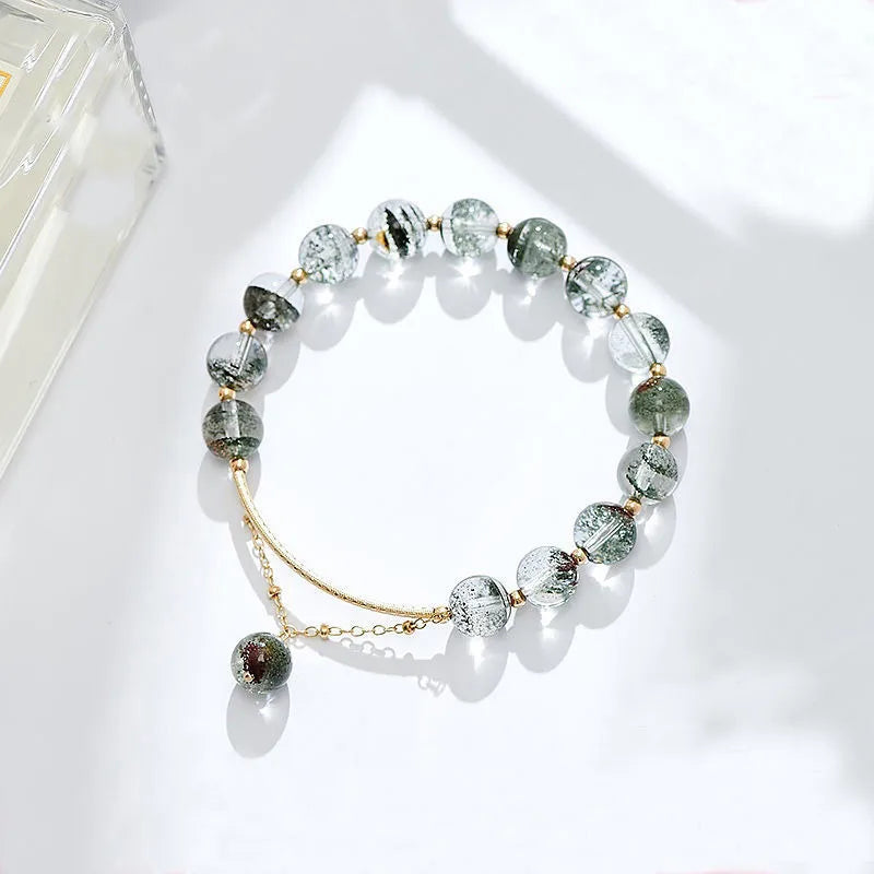 Elegant Geometric Crystal Beaded Women'S Bracelets