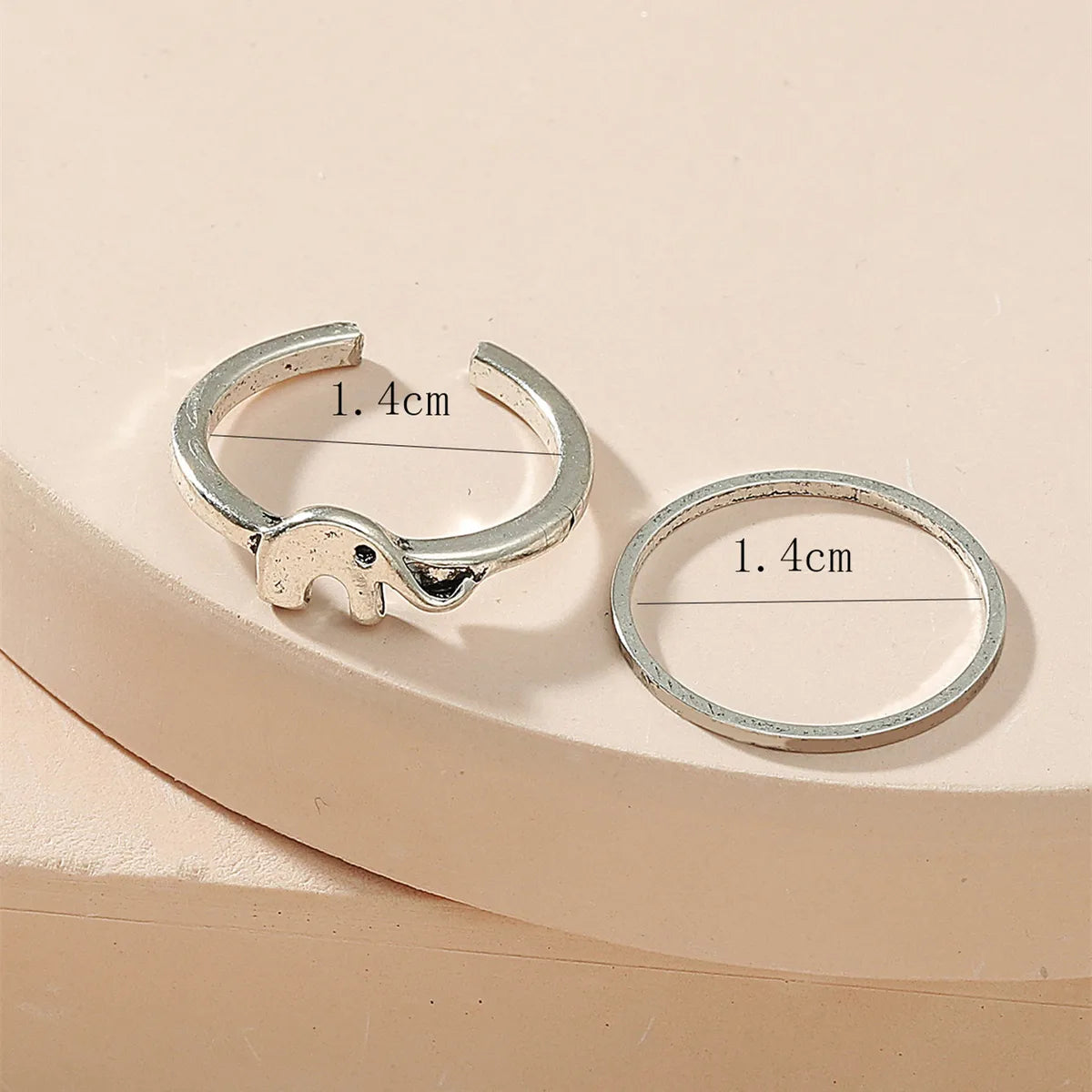 Elegant Geometric Gold Plated Silver Plated Alloy Wholesale Toe Rings