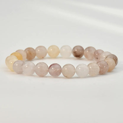 Elegant Geometric Solid Color Natural Stone Bracelets In Bulk