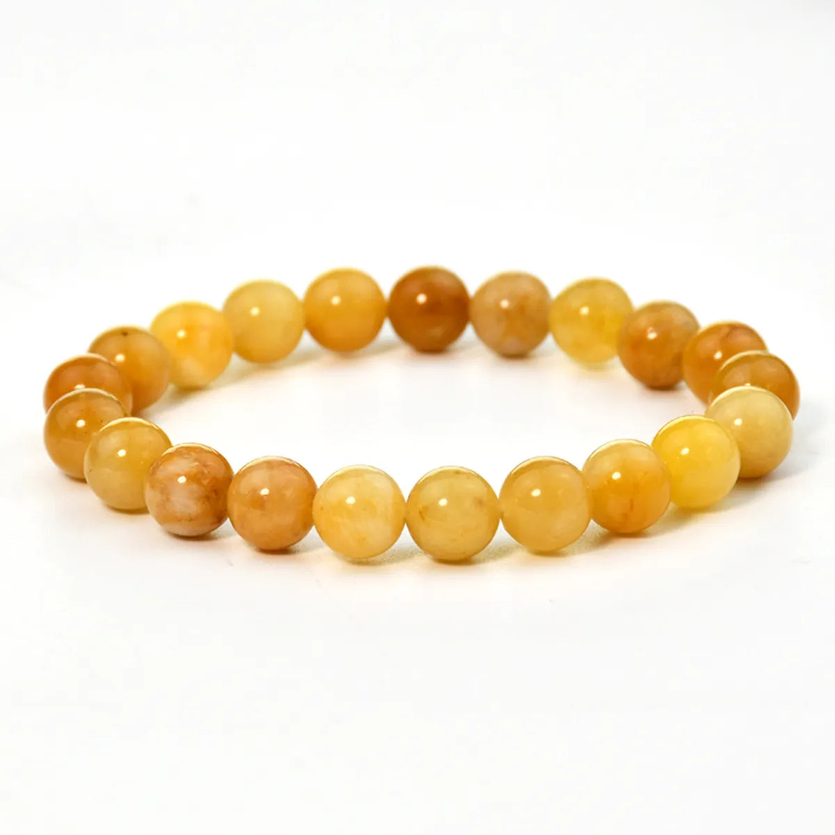 Elegant Geometric Solid Color Natural Stone Bracelets In Bulk