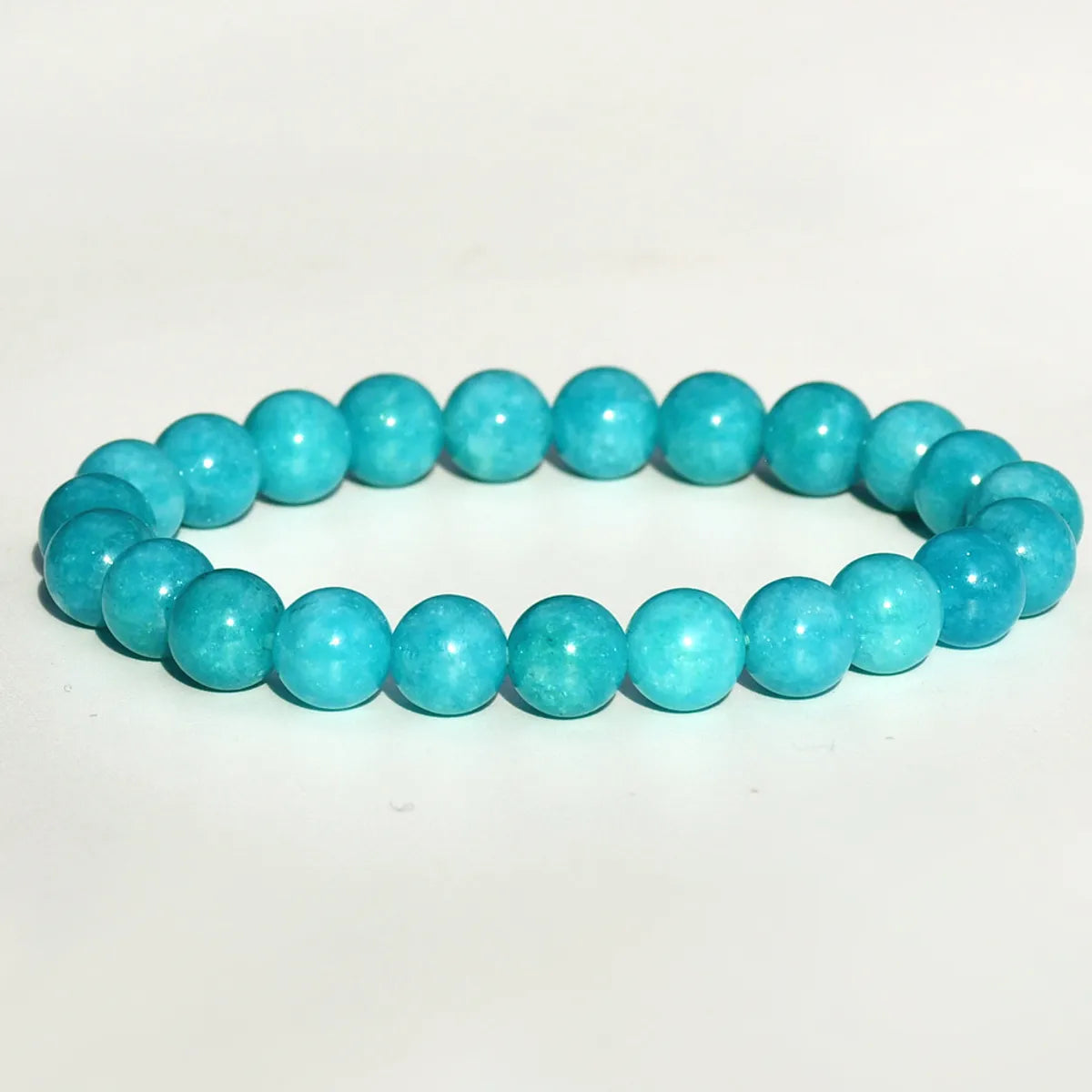 Elegant Geometric Solid Color Natural Stone Bracelets In Bulk