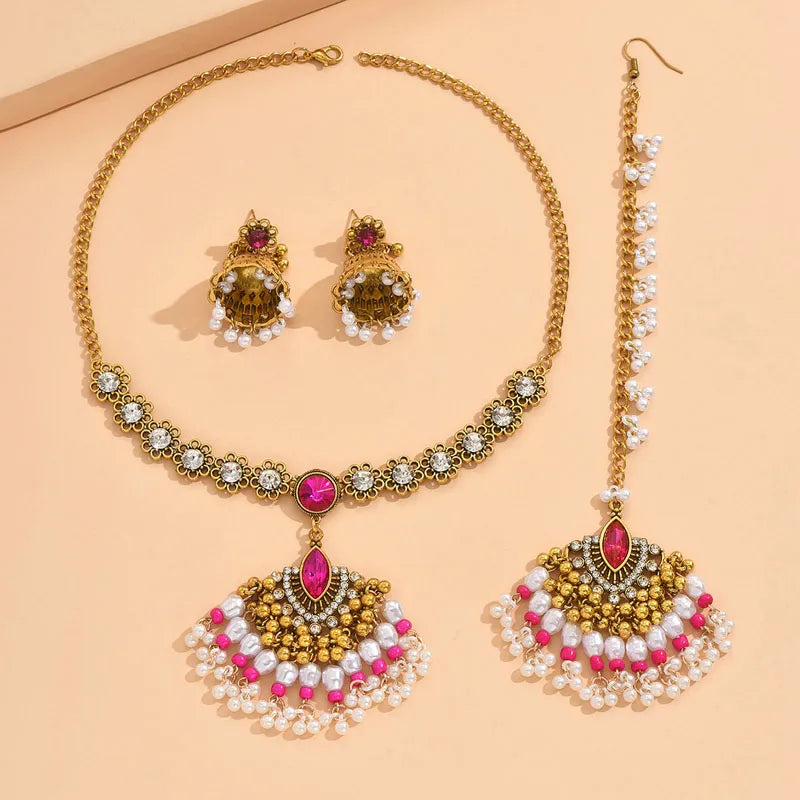 Elegant Glam Geometric Alloy Metal Women'S Jewelry Set