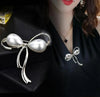 Elegant Glam Geometric Alloy Plating Inlay Artificial Pearls Rhinestones Shell Women'S Brooches