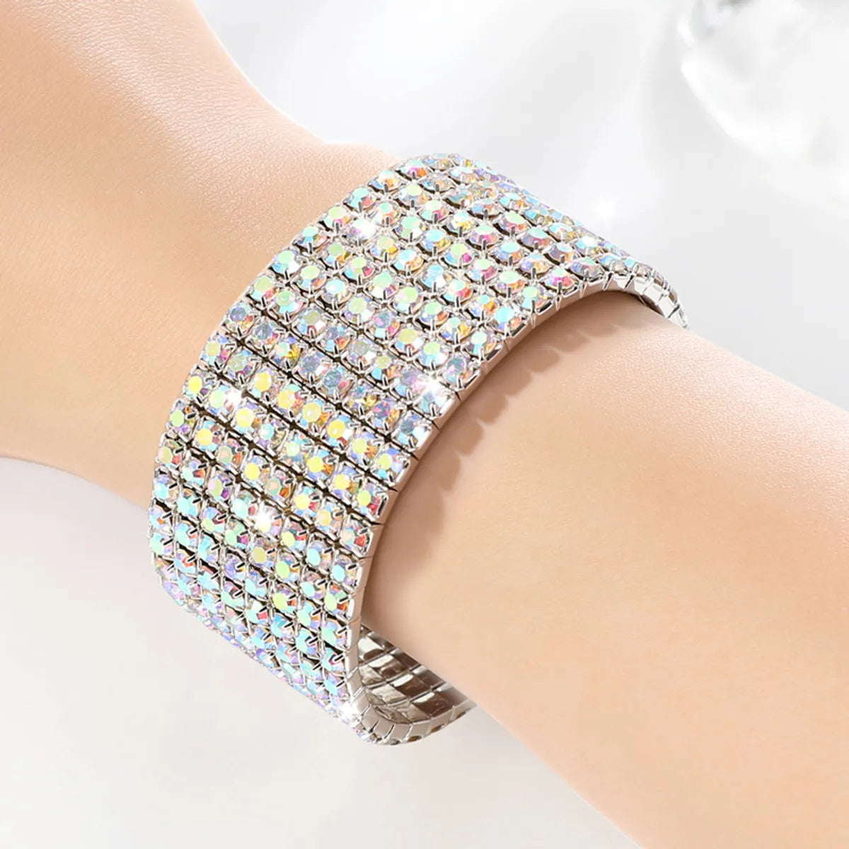 Elegant Glam Lady Geometric Rhinestones Alloy Wholesale Rings Bracelets Anklet