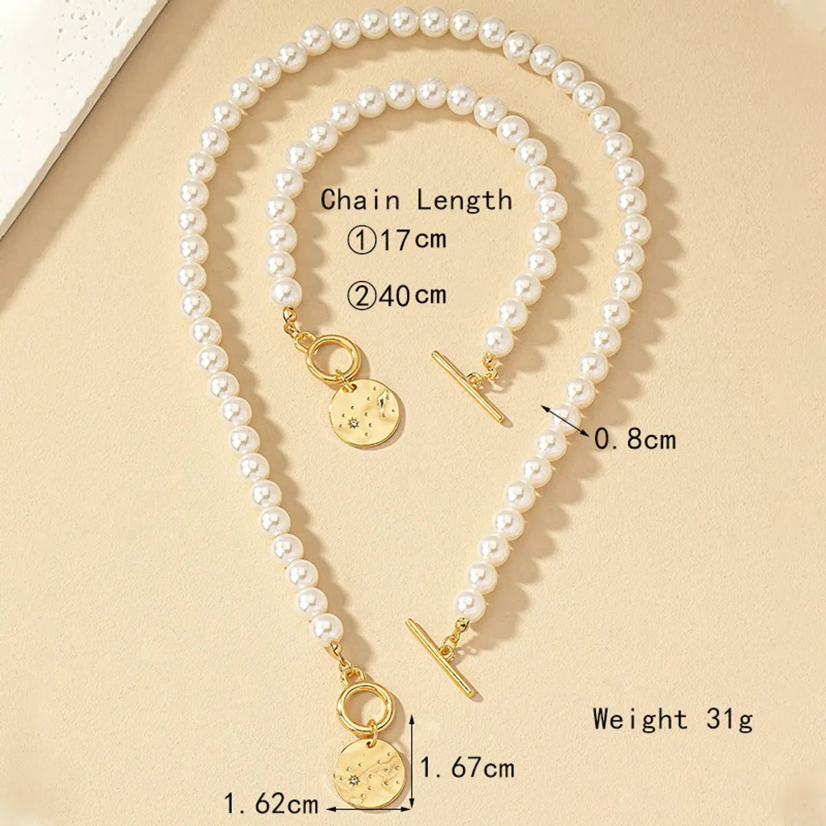 Elegant Glam Lady Heart Shape Arylic Imitation Pearl Alloy Plating 14k Gold Plated Women's Bracelets Necklace