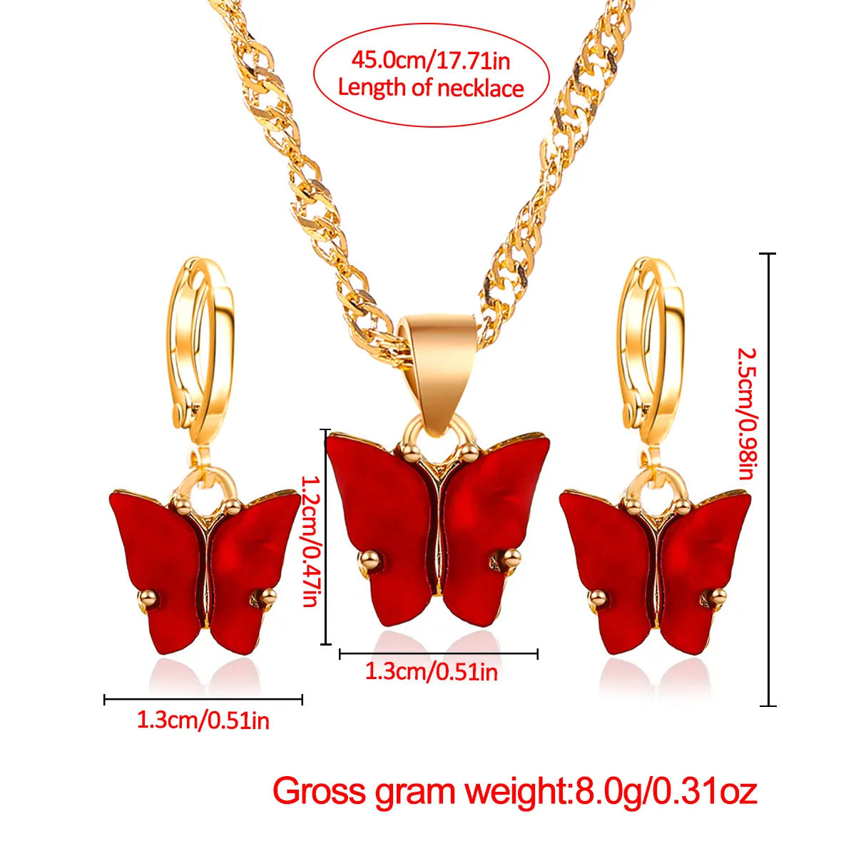 Elegant Glam Sweet Butterfly Buckle Quartz Women'S Watches