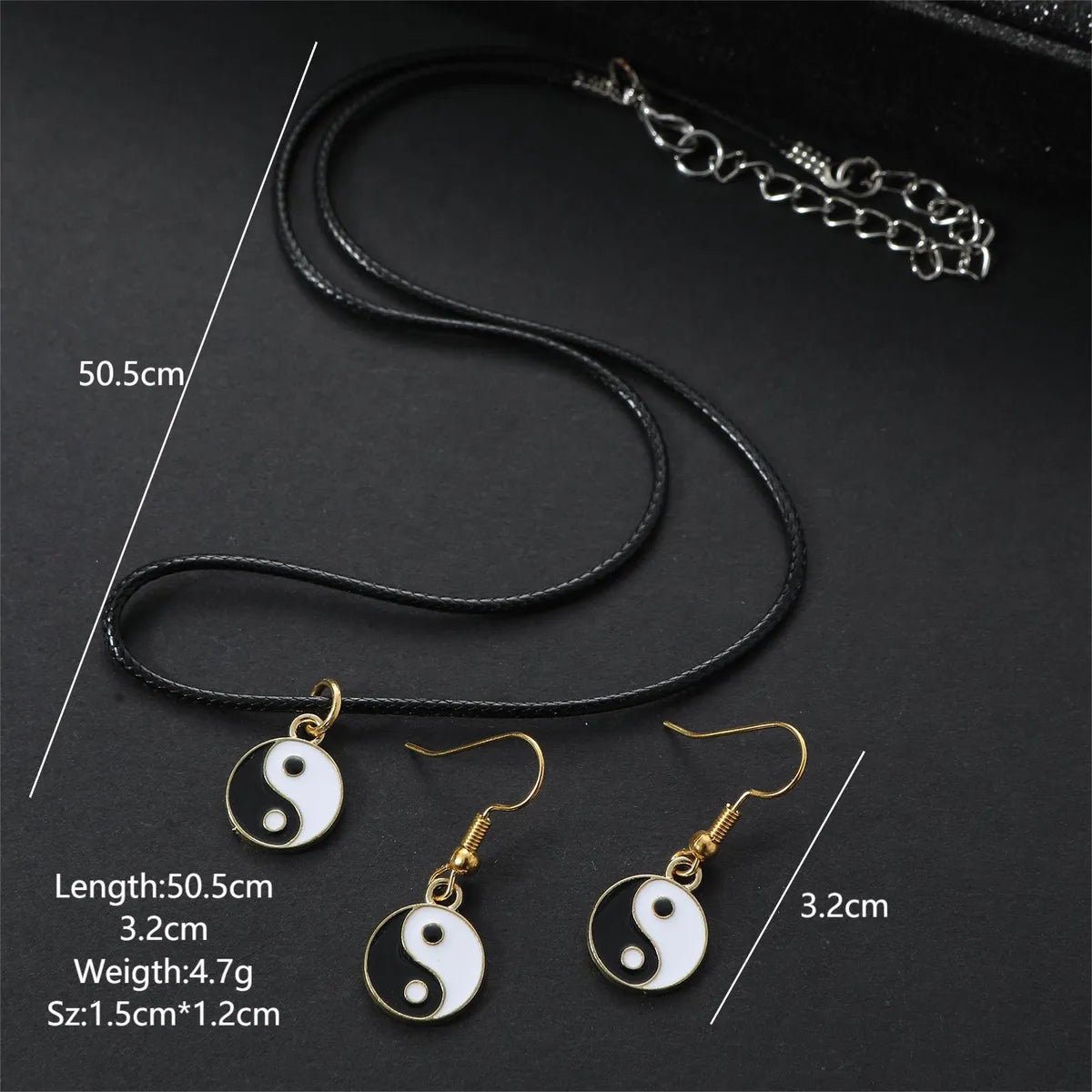 Elegant Gossip Splicing Alloy Unisex Jewelry Set